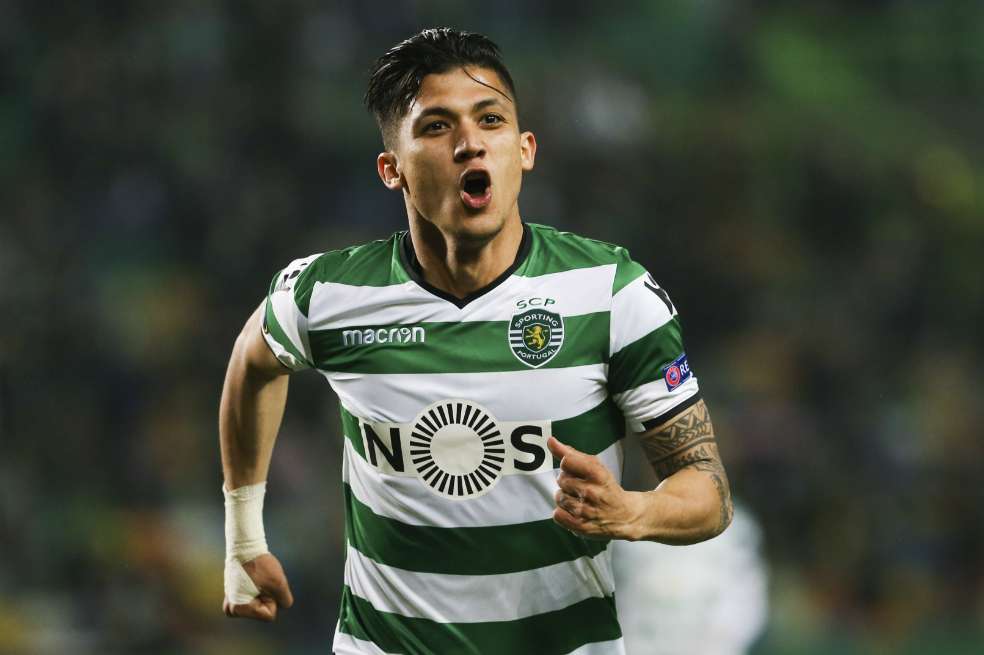 Fredy Montero, delnatero del Sporting de Lisboa. / EFE