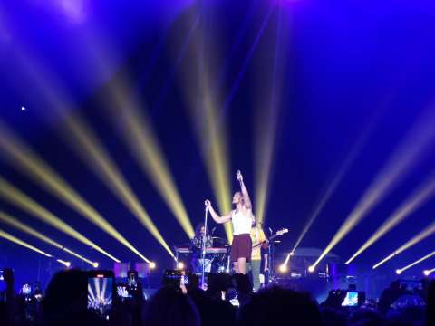 Imagine Dragons deslumbró anoche con su concierto en el Coliseo Live de Bogotá