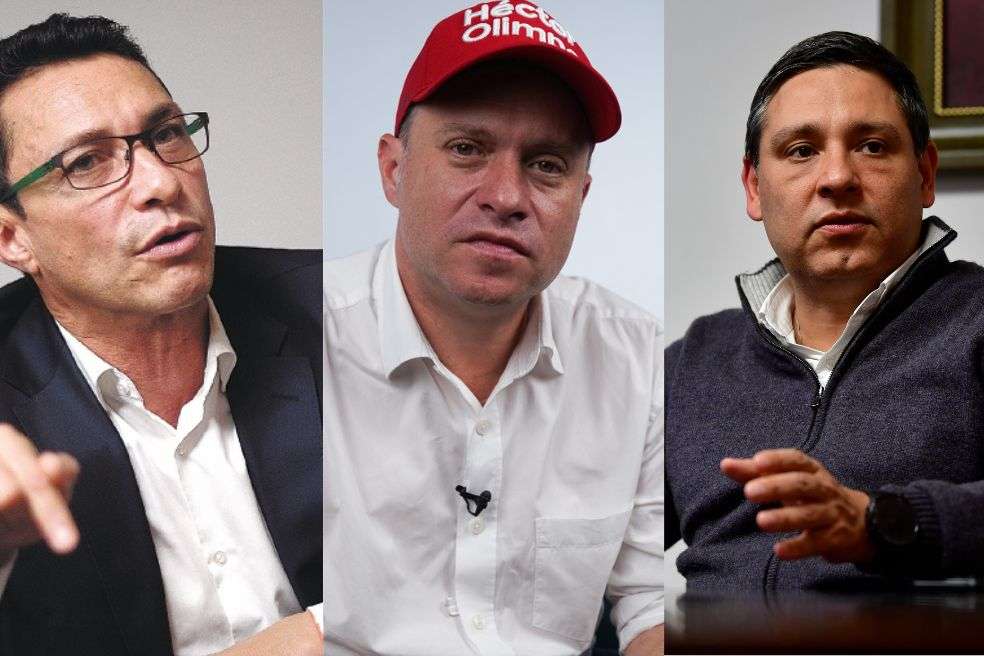 Carlos Caicedo Héctor Olimpo Espinosa Mauricio Lizcano elecciones 2026 recolección de firmas