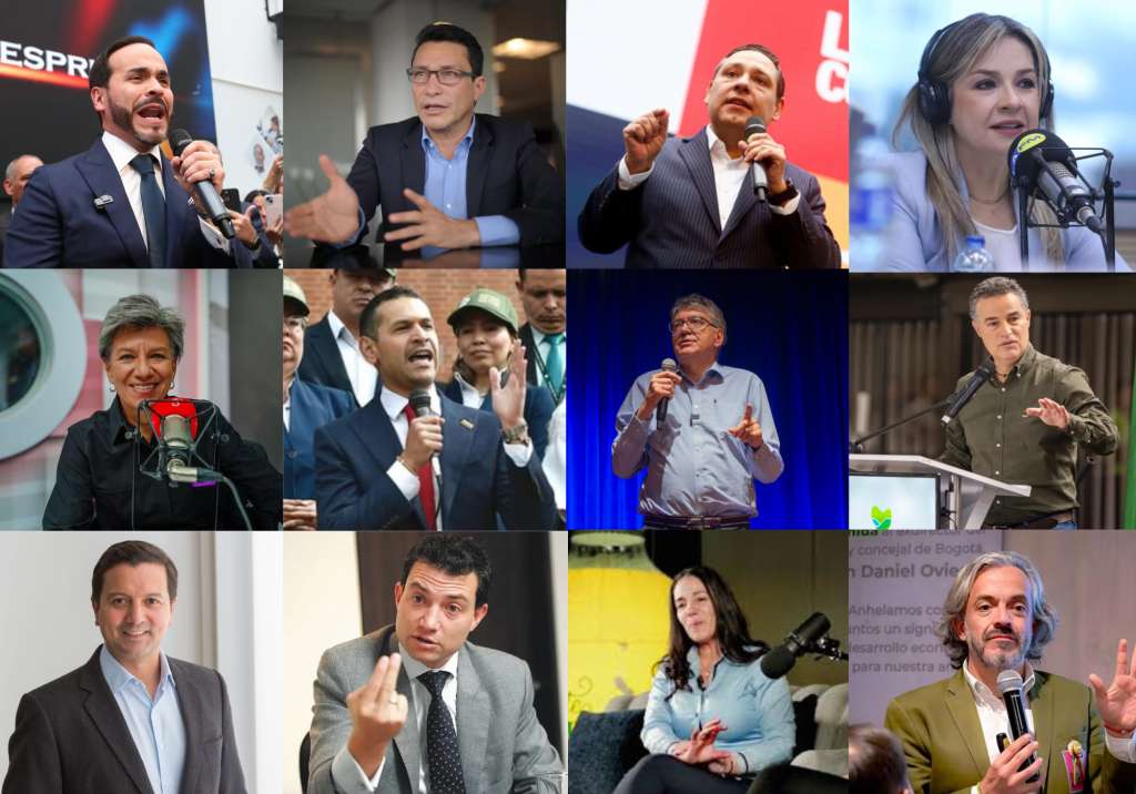 Candidatos por firmas