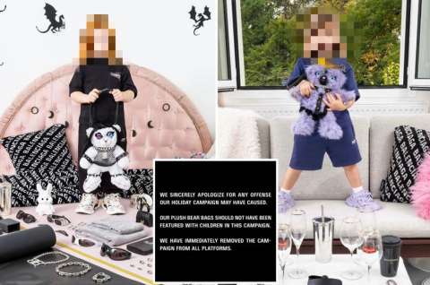 Balenciaga es señalada de hacer apología a la pedofilia tras campaña con niños