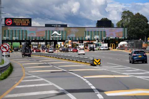 Peajes nacionales suben nuevamente desde este martes