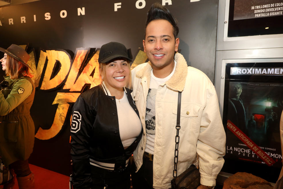 Tita Contreras y Orlando Liñán