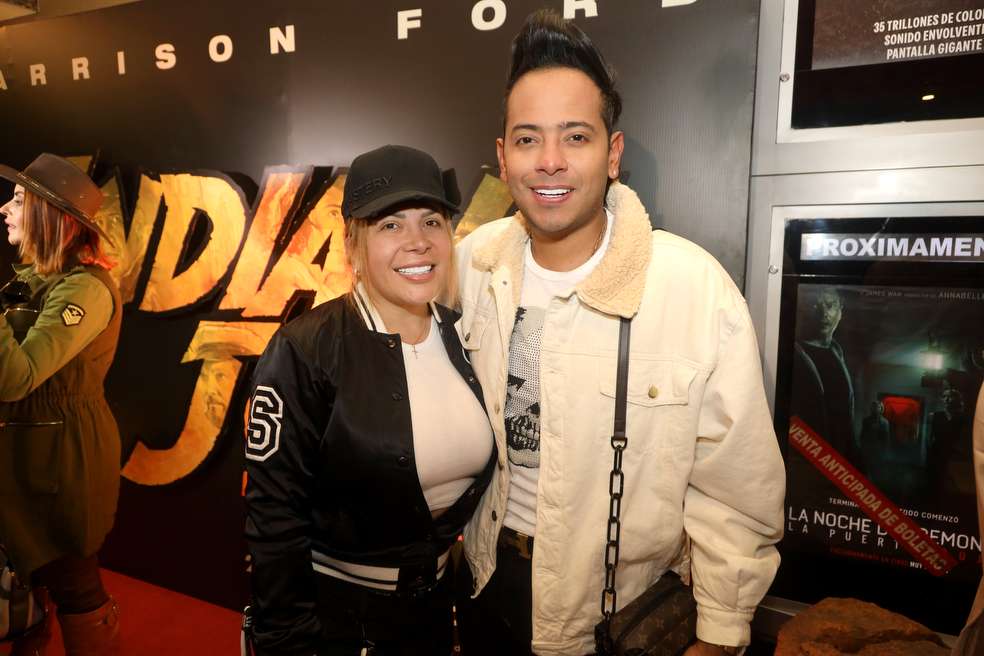 Tita Contreras y Orlando Liñán