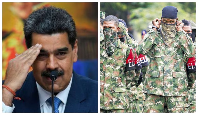 Informe revela complicidad política y militar del ELN con el régimen de Maduro