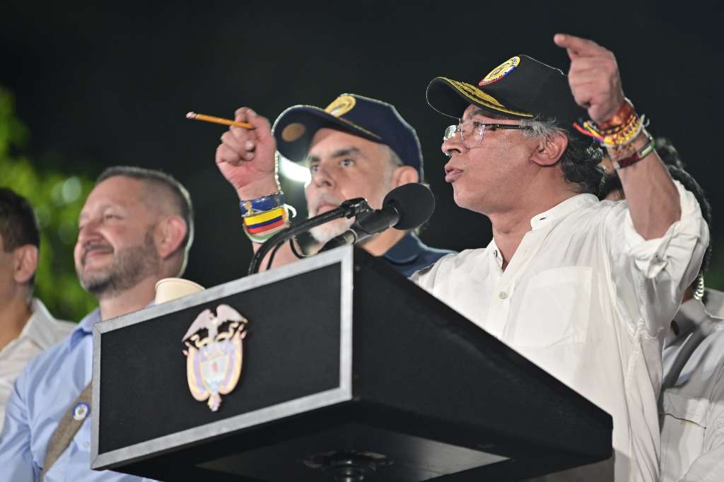 El presidente Petro en Barranquilla en su primer cabildo por la consulta popular
