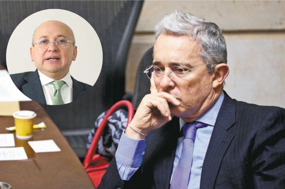 El expresidente Álvaro Uribe Vélez, una vez más, cuestiona al fiscal Eduardo Montealegre.