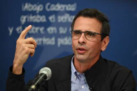 Henrique Capriles a la oposición venezolana: ¿Es más importante el ego?