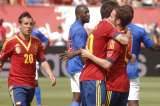 España sufrió para vencer a Haití