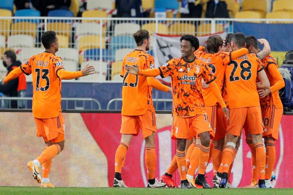 Juventus vs. Dynamo en la primera fecha de la Champions League.