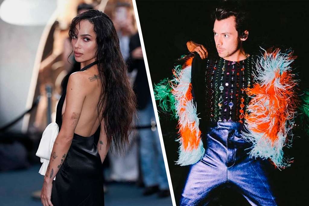 Harry Styles estaría en nueva relación romántica. Captado con Zoë Kravitz