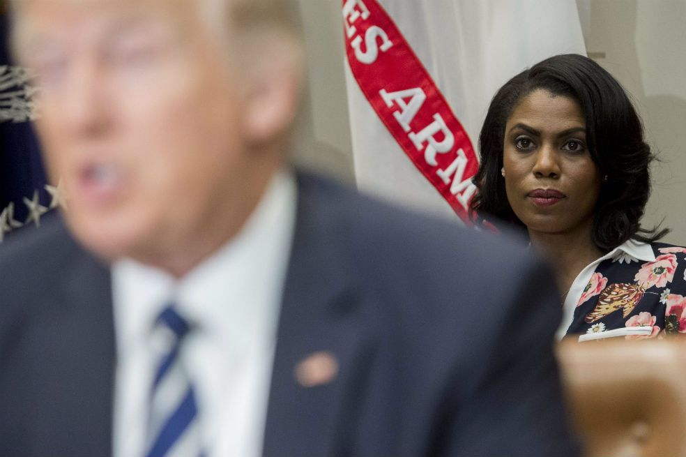 Omarosa Manigault Newman, asesora de Donald Trump. / AFP