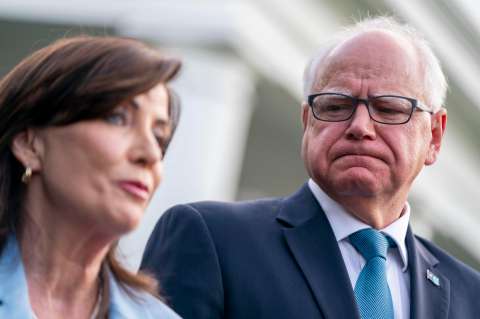 “(Walz) es un izquierdoso radical”: Trump arremete contra fórmula de Kamala Harris