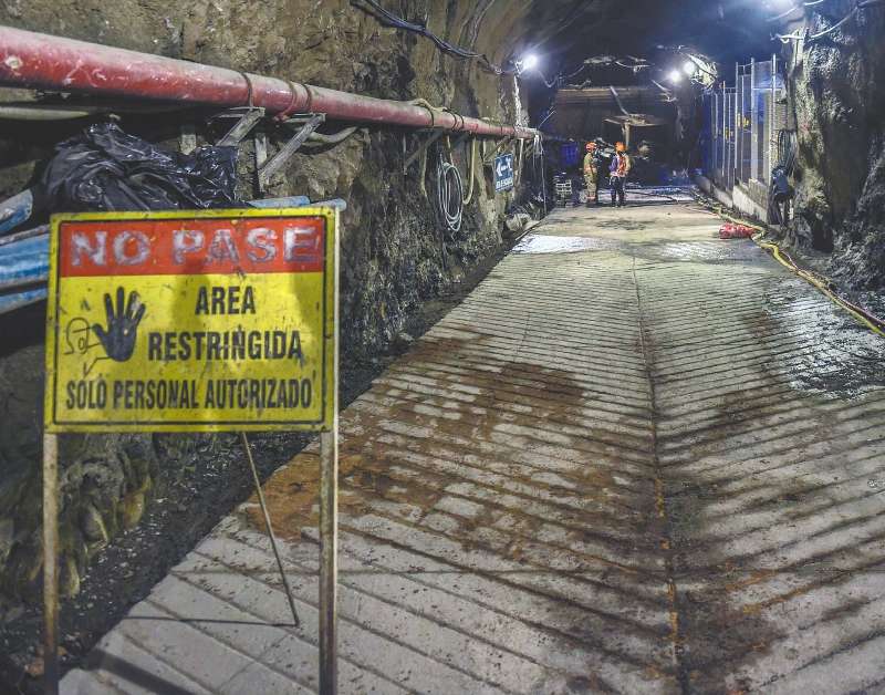 El colapso del túnel del desviación de Hidroituango ocurrió el 28 de abril de 2018. / AFP