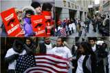 Migrantes empiezan en Nueva York una “caravana de coraje” que finalizarán en la Casa Blanca