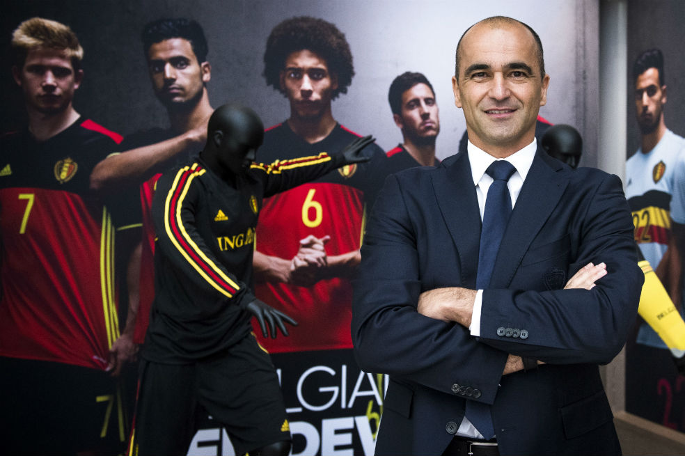 Roberto Martínez, seleccionador de Bélgica. / AFP