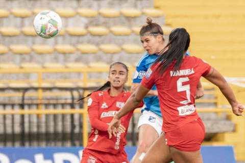 La Liga BetPlay Femenina regresó con empate de Millonarios y América