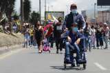 Imágenes de las protestas en Soacha este fin de semana