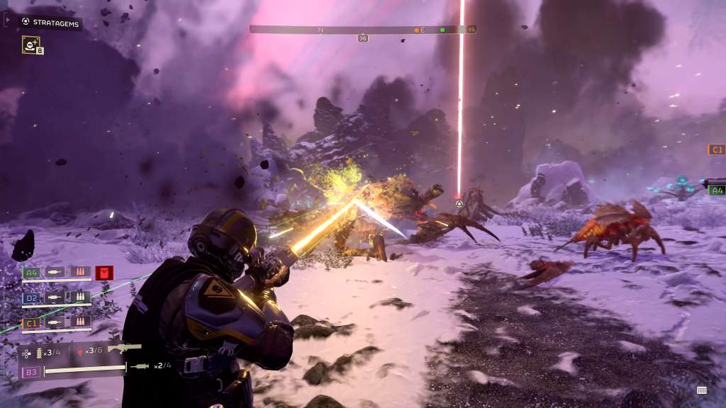 Helldivers 1, secuela directa de Helldivers II, fue lanzado para PC, PlayStation 4, PlayStation 3 y PS Vita el 3 de marzo y 7 de diciembre de 2015.
