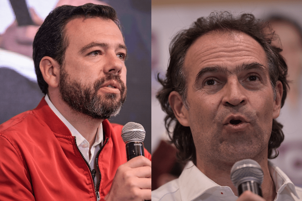 Carlos Fernando Galán lidera la intención de voto en Bogotá. Federico "Fico" Gutiérrez hace lo propio en Medellín.