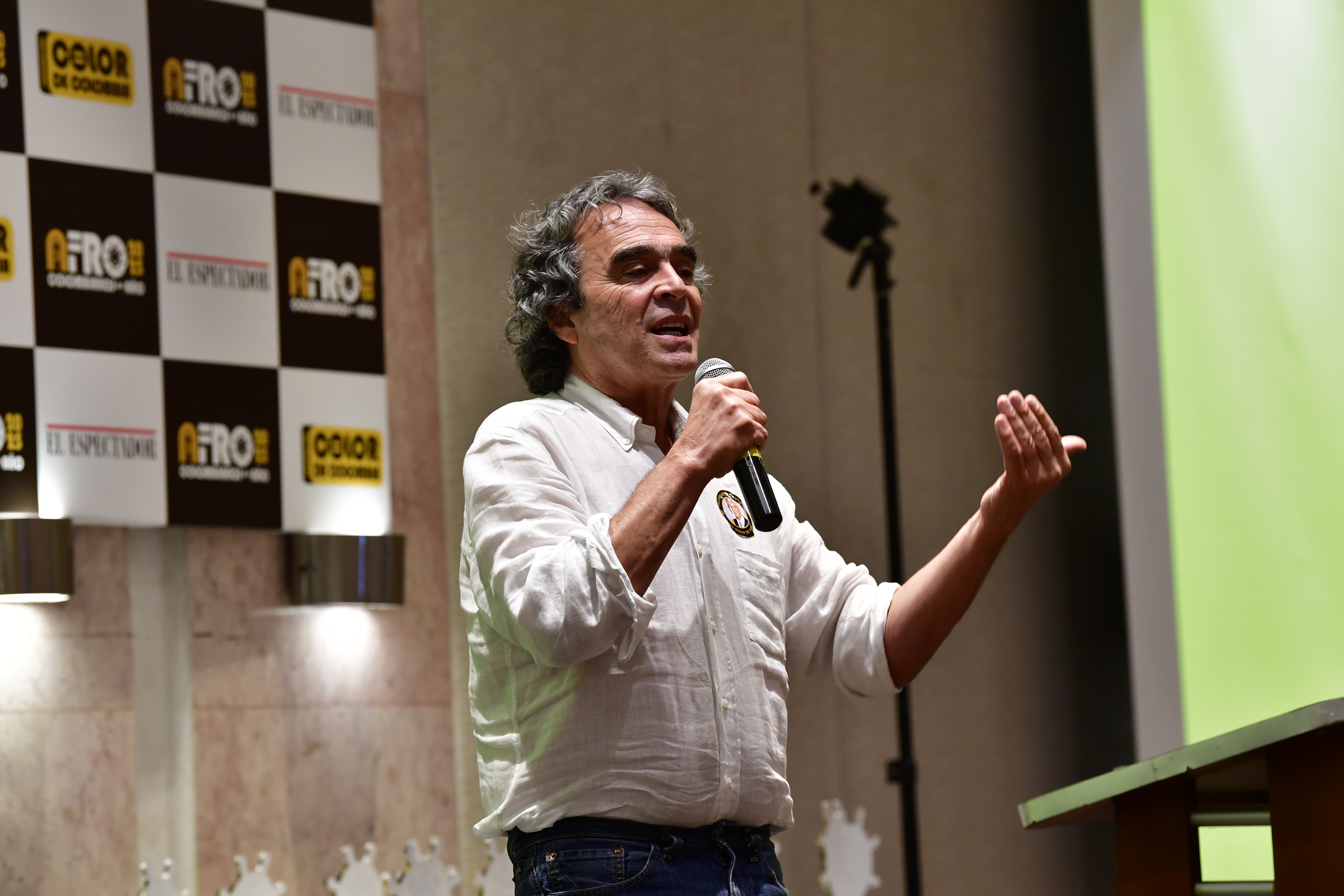Durante el IV Foro precandidatos ante población Afro organizado por la Fundación Color de Colombia con el respaldo de El Espectador realizado en la ciudad de Cali