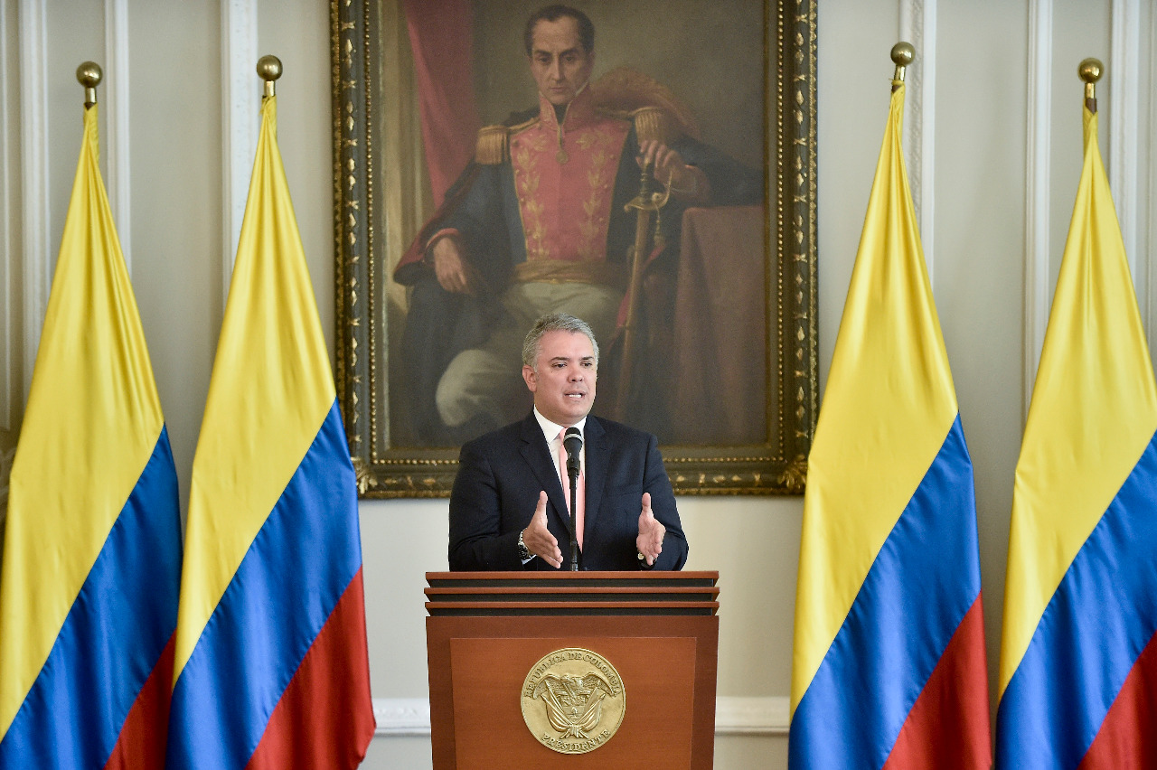 Iván Duque Márquez, presidente de Colombia. / SIG