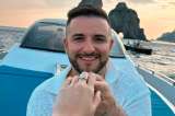Así fue la pedida de mano del chef Juan Manuel Barrientos a su novia en Capri