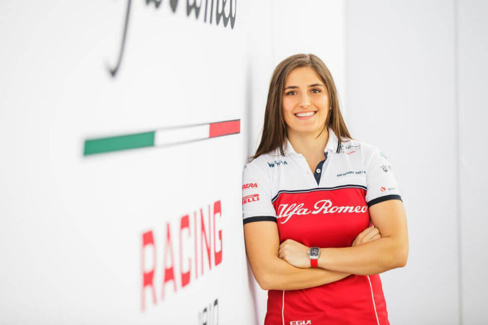 Tatiana Calderón, piloto de F1.