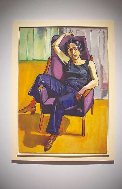 La artista Irene Peslikis fue una abanderada de la lucha por la igualdad económica y de género.