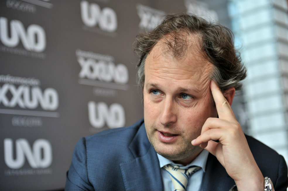 Moritz Bilagher, representante de la Unesco, ha trabajado en educación para la paz en Medio Oriente. / David Campuzano