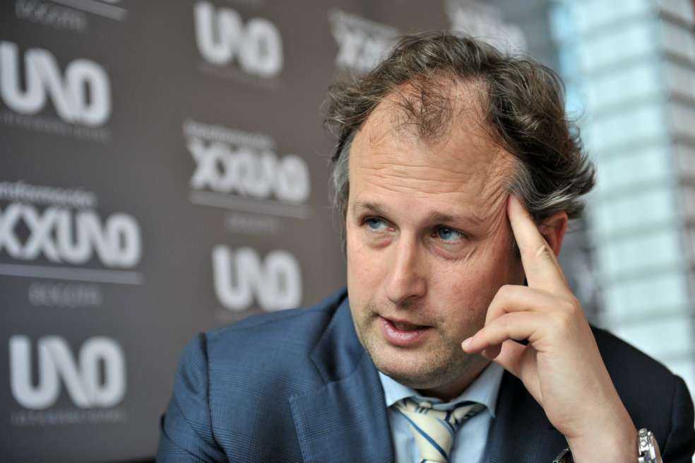 Moritz Bilagher, representante de la Unesco, ha trabajado en educación para la paz en Medio Oriente. / David Campuzano