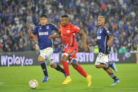 Millonarios se quedó cerca de la victoria ante Alianza en El Campín