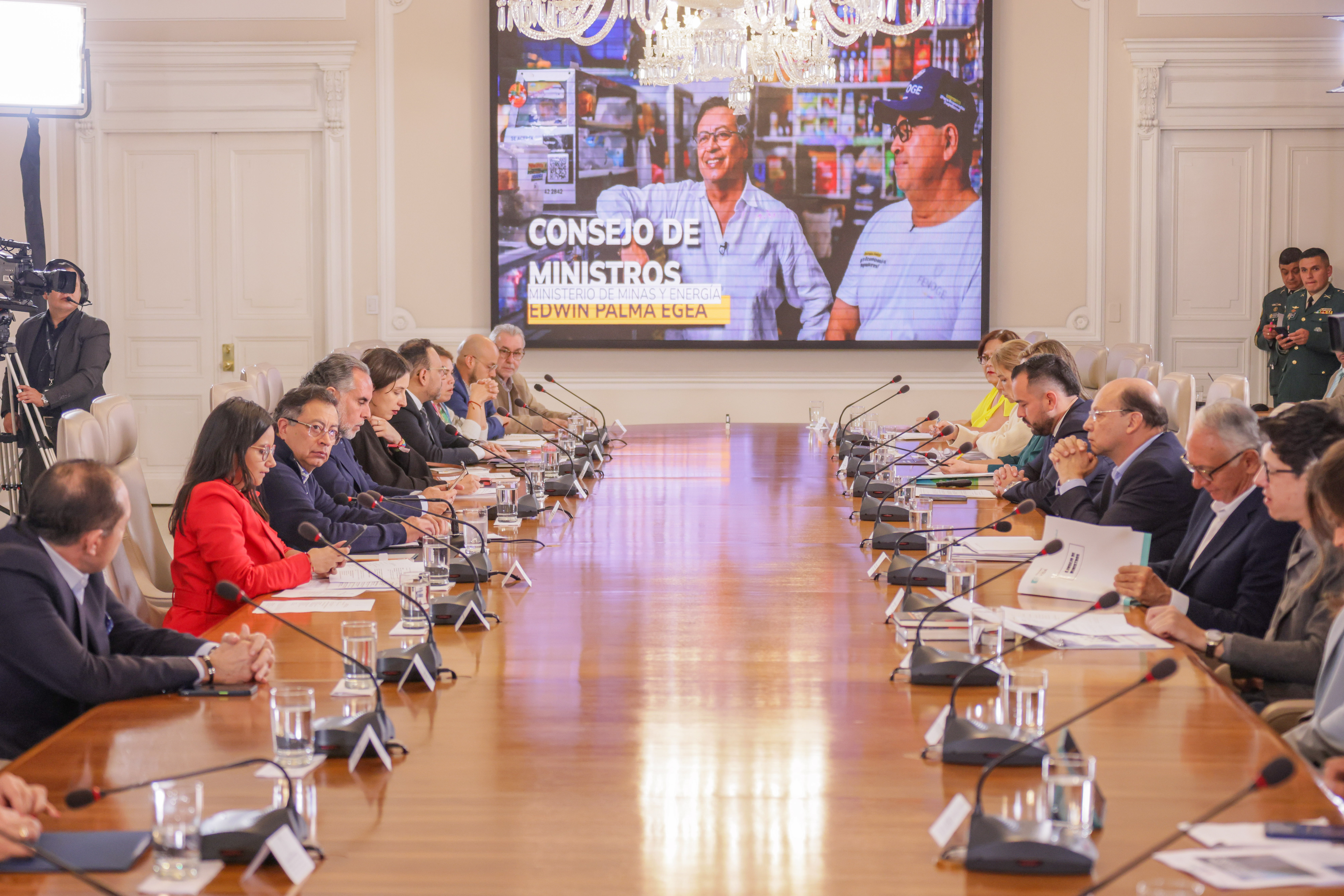 Presidente Gustavo Petro realizó su consejo de ministros para hablar de las tarifas de energía.