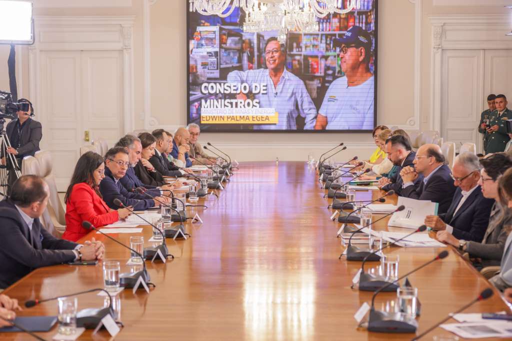 Presidente Gustavo Petro realizó su consejo de ministros para hablar de las tarifas de energía.