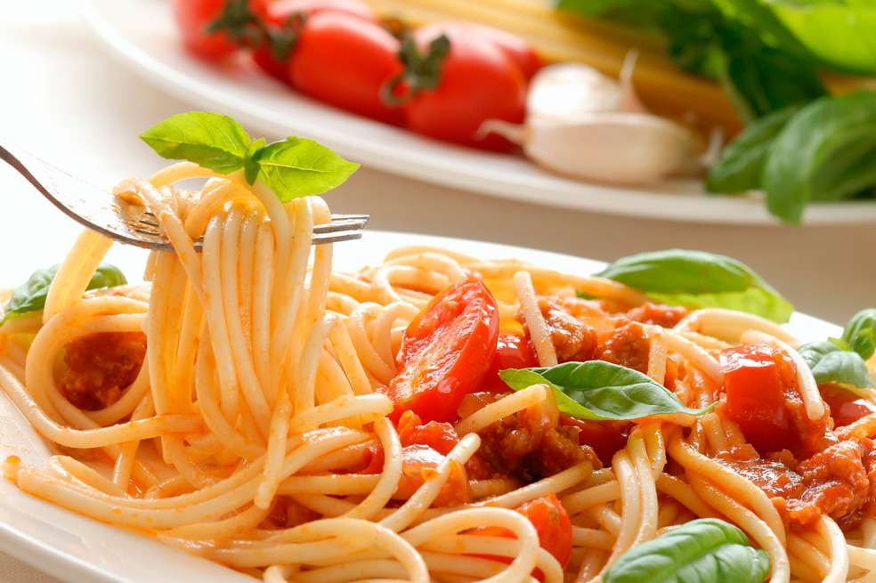 Comida italiana.
