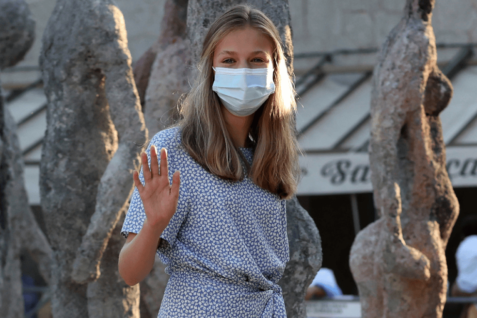 La Princesa Leonor se convirtió en la gran protagonista de la primera aparición de la Familia Real al completo en Mallorca