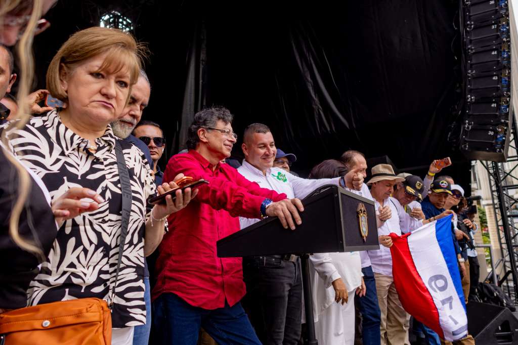 Desde Medellín, el presidente Gustavo Petro da su último discurso en un 1° de mayo como mandatario.