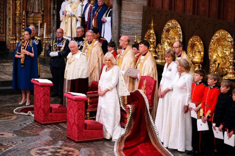 Carlos III fue coronado rey de Reino Unido