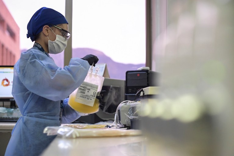 El plasma, es un líquido ligeramente amarillo posee diferentes minerales y proteínas, entre ellas las inmunoglobulinas, que son los anticuerpos que nos protegen de diversas infecciones.