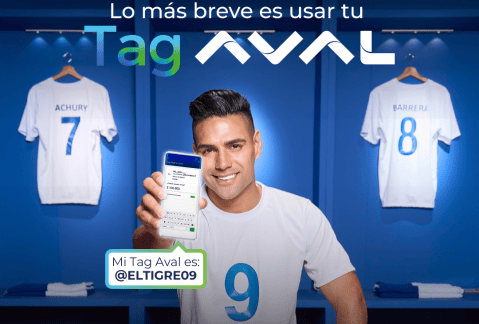 Grupo Aval supera los 8.5 millones de TAGs Aval activos
