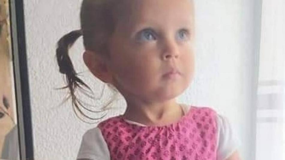 Sara Sofía Galván tenía apenas 2 años y 9 meses en el momento de su desaparición y muerte.