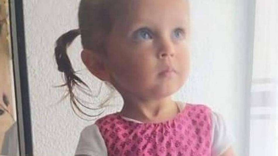 Sara Sofía Galván tenía apenas 2 años y 9 meses en el momento de su desaparición y muerte.