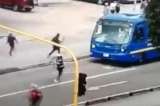 Buses del Sitp y de TransMilenio fueron atacados a piedra en Kennedy