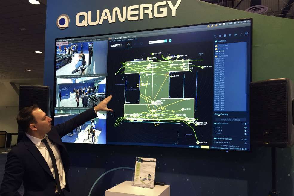 Quanergy Systems está trabajando con el Lidar, un sistema de detección láser ampliamente utilizado en vehículos autónomos, como una herramienta de vigilancia fronteriza y para la lucha contra la inmigración ilegal. / AFP