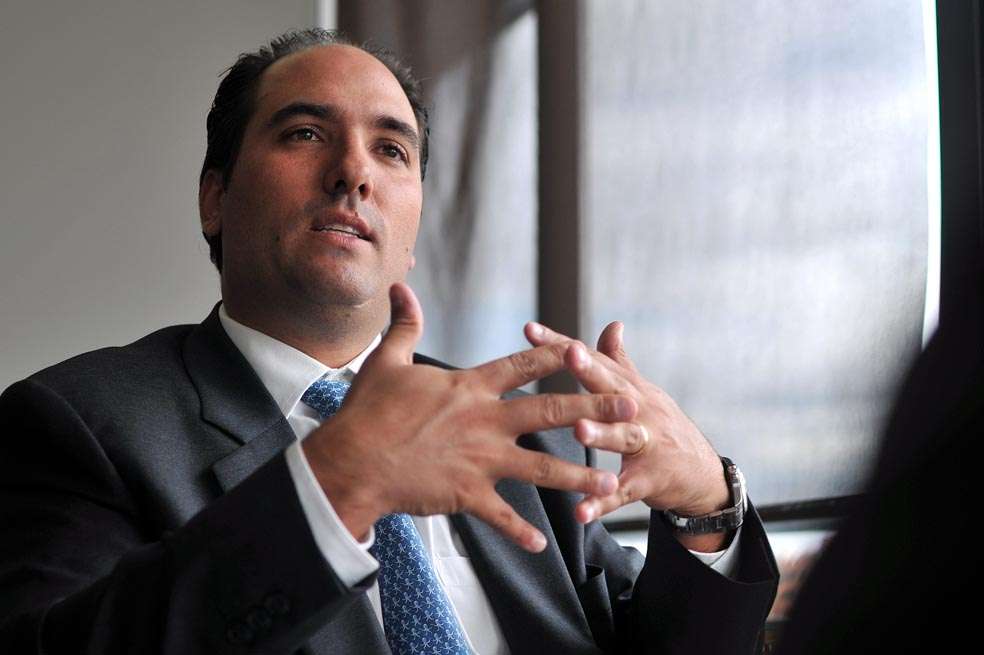 Santiago Ángel Urdinola, presidente de la Asociación Colombiana de Minería (ACM). / Cristian Garavito