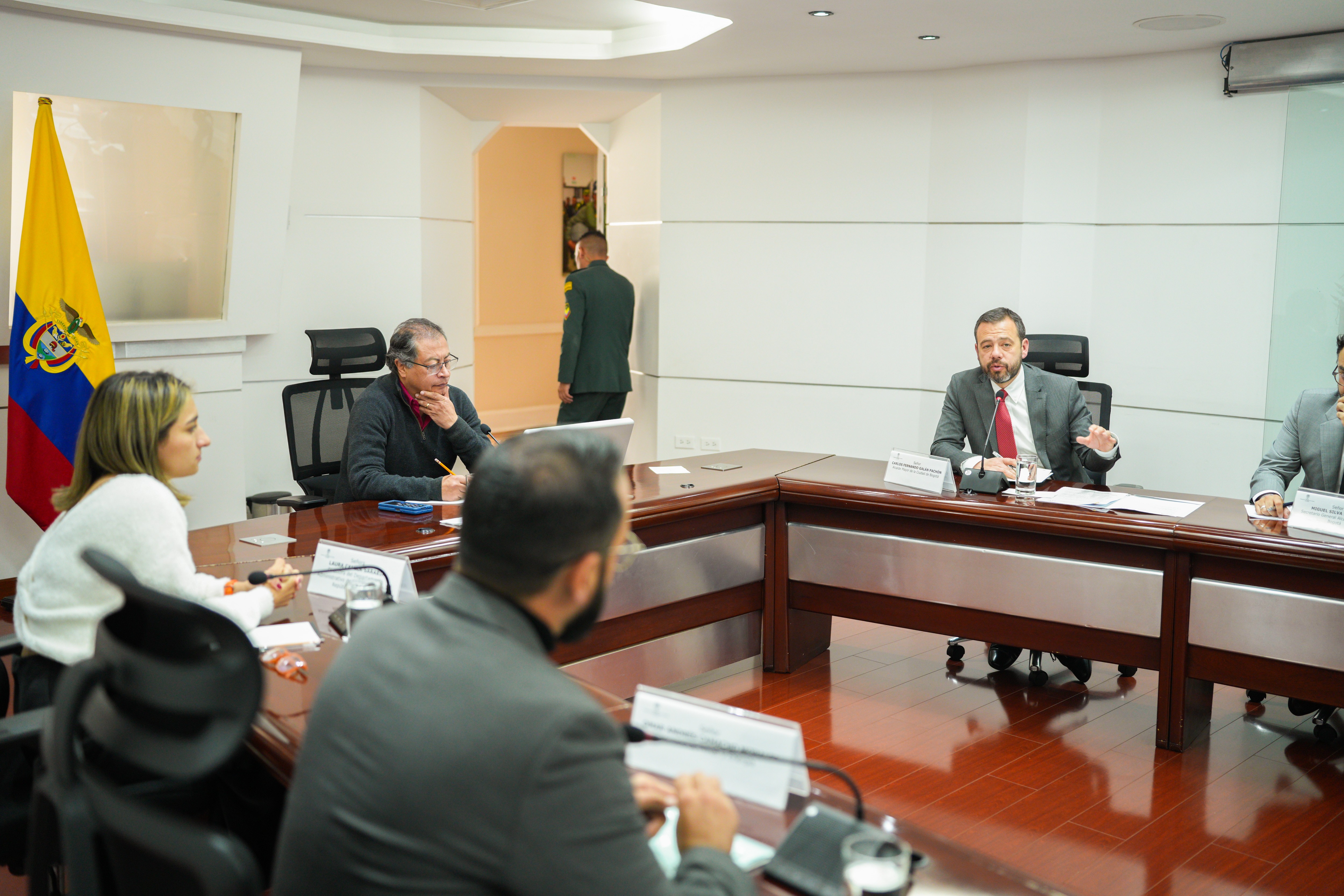 Gustavo Petro y Carlos Fernando Galán