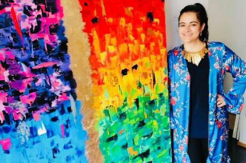 María Paula Alzate, de la pluma al pincel