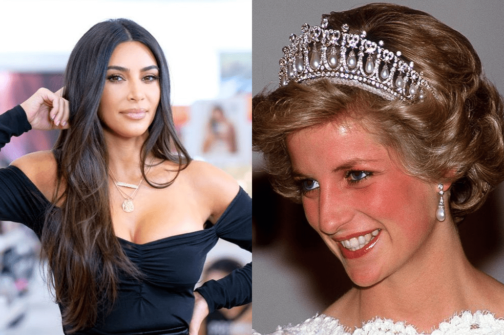Kim Kardashian, Diana de gales, princesa Diana
