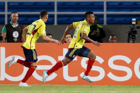 Video: los goles de Óscar Cortés en el primer triunfo de Colombia en el Sudamericano