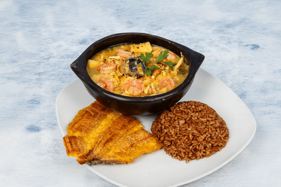 Cazuela de mariscos